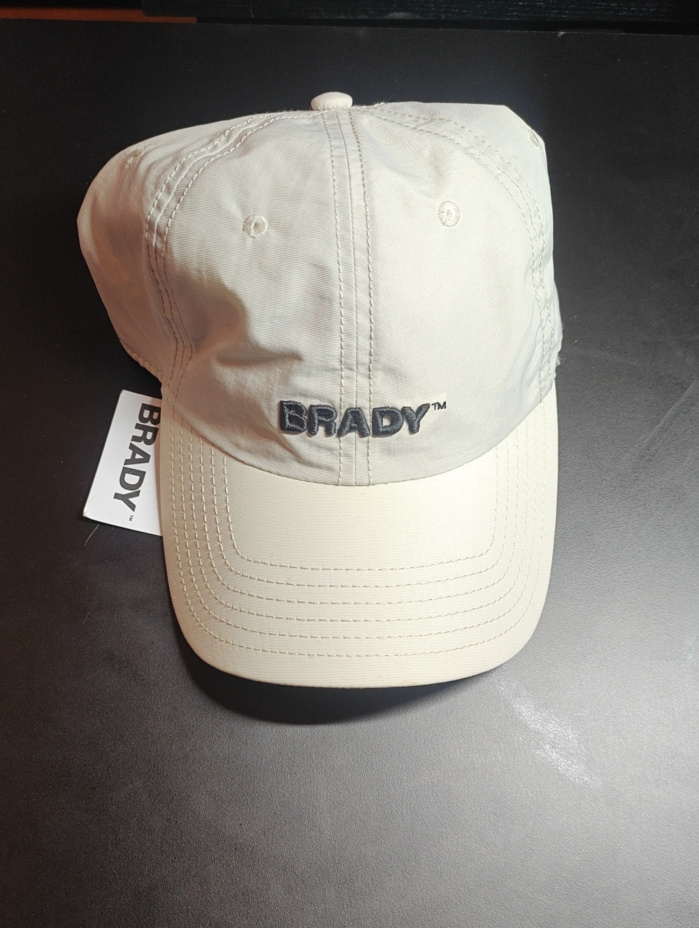 Light Beige Men's Cotton Baseball Cap